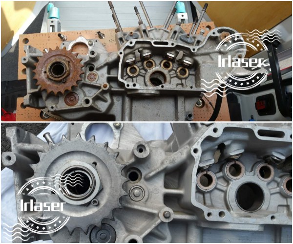 engine cleaning by laser