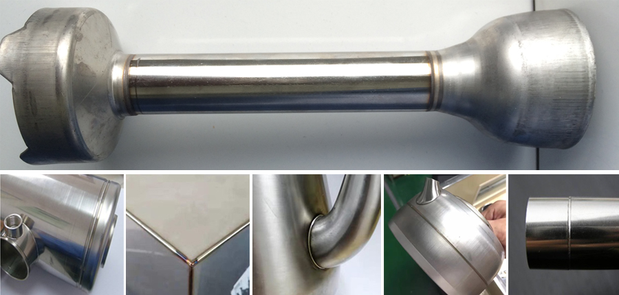 Stainless steel welding by automatic laser welding machine