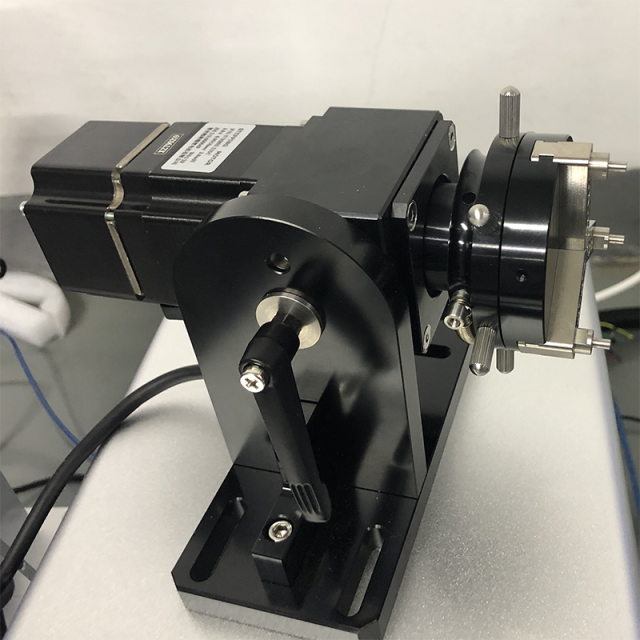 Rotary Fixture For Laser Marking Machine On Rings